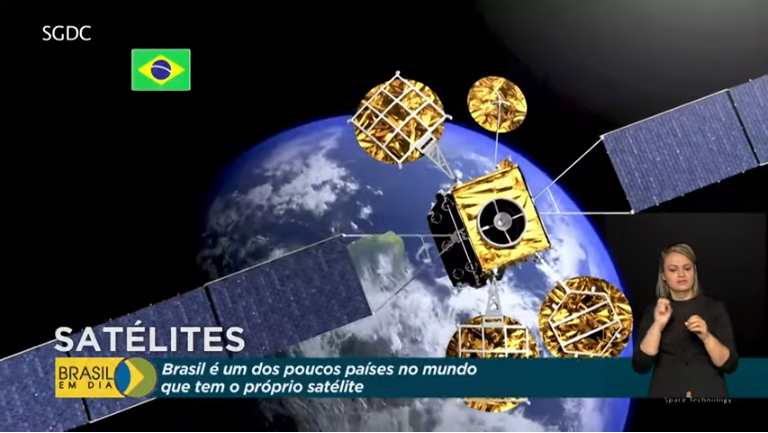Vídeo: Brasil é um dos poucos países com satélite próprio